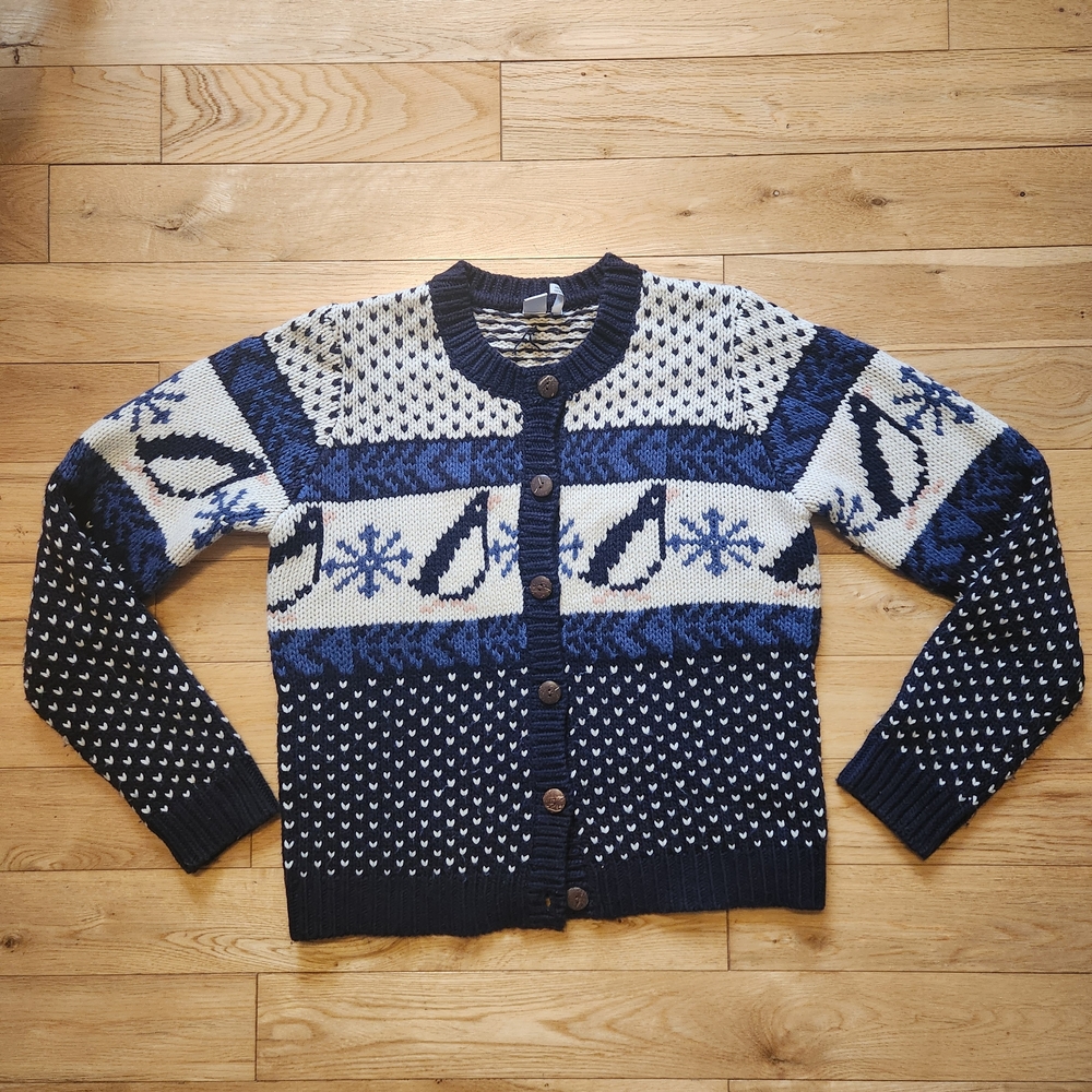 twik Penguin Sweater Cardigan